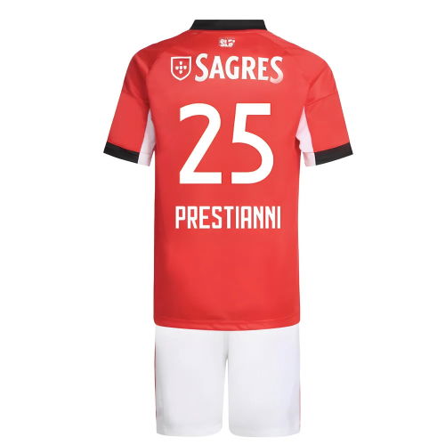 2025-2026 Benfica Home Youth Kit (Prestianni 25)
