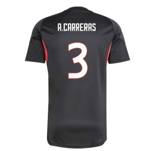 2025-2026 Benfica Training Jersey (Black) (A.Carreras 3)