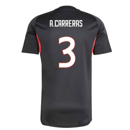 2025-2026 Benfica Training Jersey (Black) (A.Carreras 3)