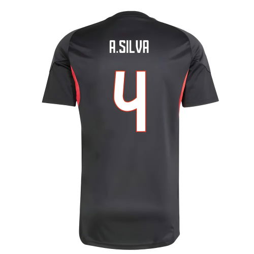 2025-2026 Benfica Training Jersey (Black) (A.Silva 4)
