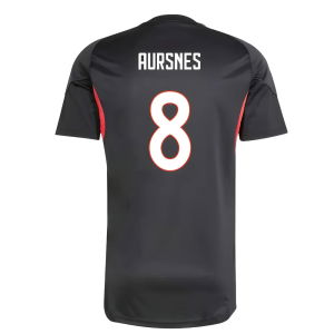 2025-2026 Benfica Training Jersey (Black) (Aursnes 8)