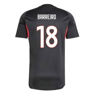 2025-2026 Benfica Training Jersey (Black) (Barreiro 18)