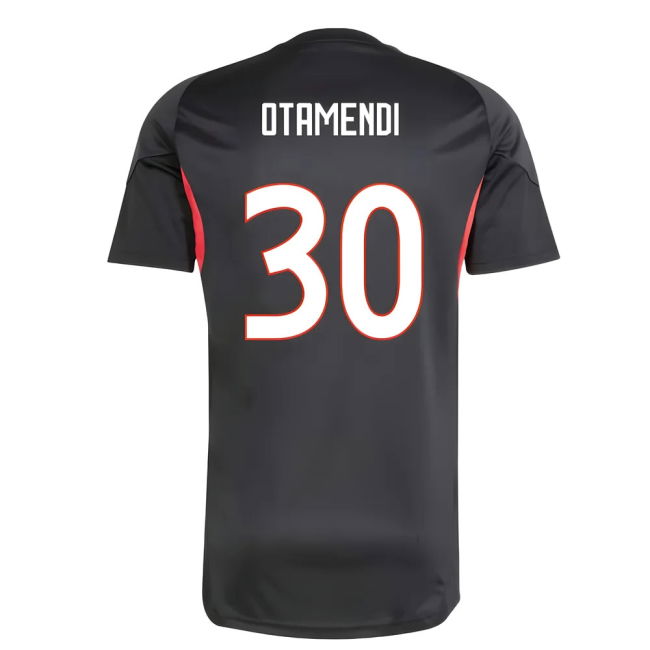 2025-2026 Benfica Training Jersey (Black) (Otamendi 30)