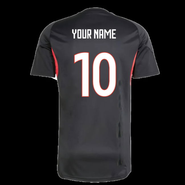 2025-2026 Benfica Training Jersey (Black) (Your Name)
