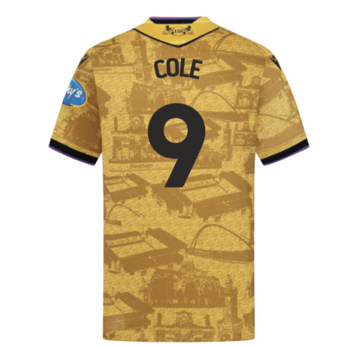 2025-2026 Blackburn Rovers Away Shirt (Cole 9)  2025-2026 Blackburn Rovers Away Shirt (Cole 9)