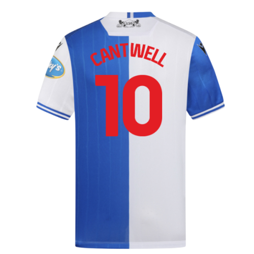 2025-2026 Blackburn Rovers Home Shirt (Cantwell 10)
