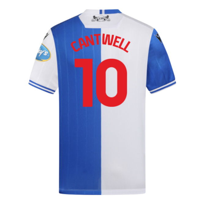 2025-2026 Blackburn Rovers Home Shirt (Cantwell 10)