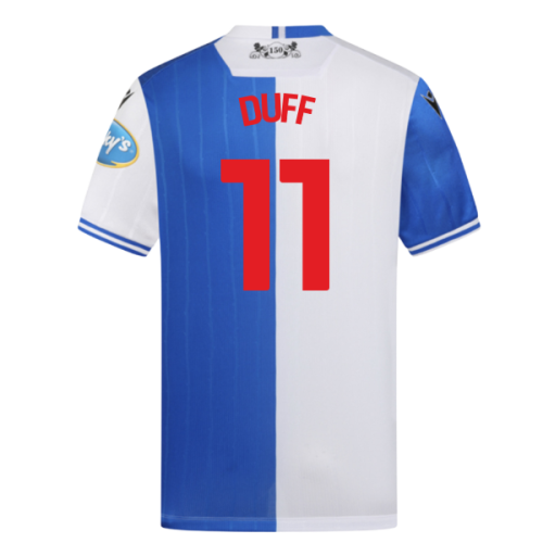 2025-2026 Blackburn Rovers Home Shirt (Duff 11)  2025-2026 Blackburn Rovers Home Shirt (Duff 11)