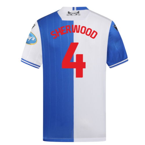 2025-2026 Blackburn Rovers Home Shirt (Sherwood 4)