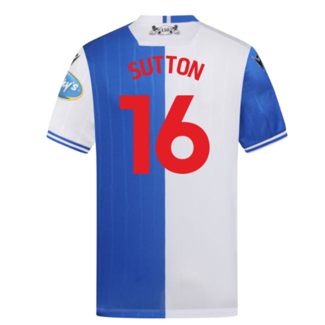 2025-2026 Blackburn Rovers Home Shirt (Sutton 16)