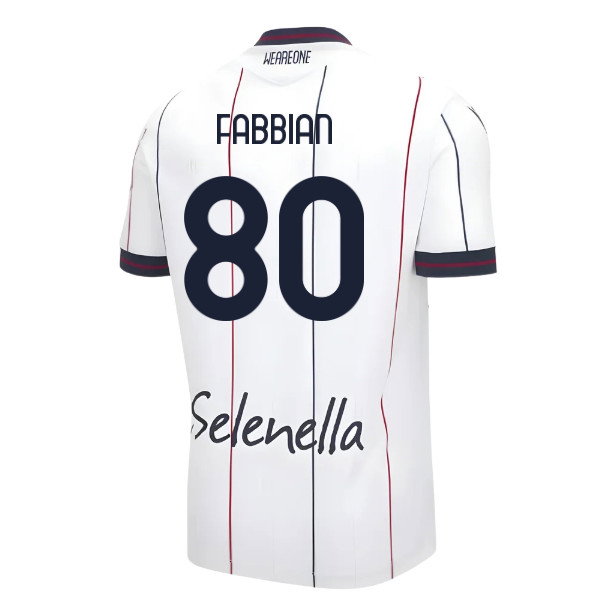 2025-2026 Bologna Away Shirt (Fabbian 80)