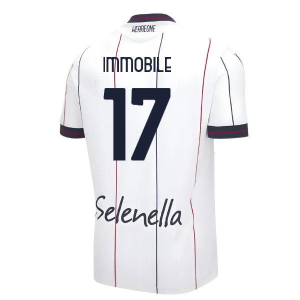 2025-2026 Bologna Away Shirt (Immobile 17)