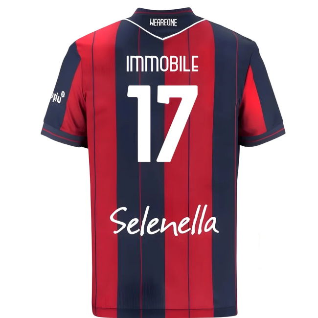 2025-2026 Bologna Home Shirt (Immobile 17)