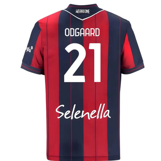 2025-2026 Bologna Home Shirt (Odgaard 21)