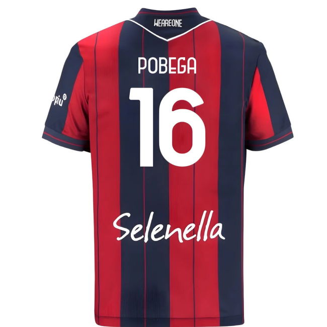 2025-2026 Bologna Home Shirt (Pobega 16)