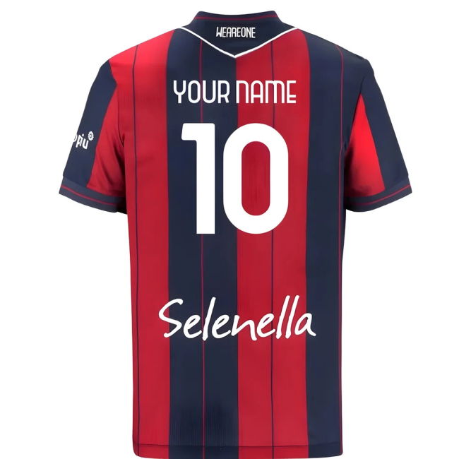 2025-2026 Bologna Home Shirt (Your Name)