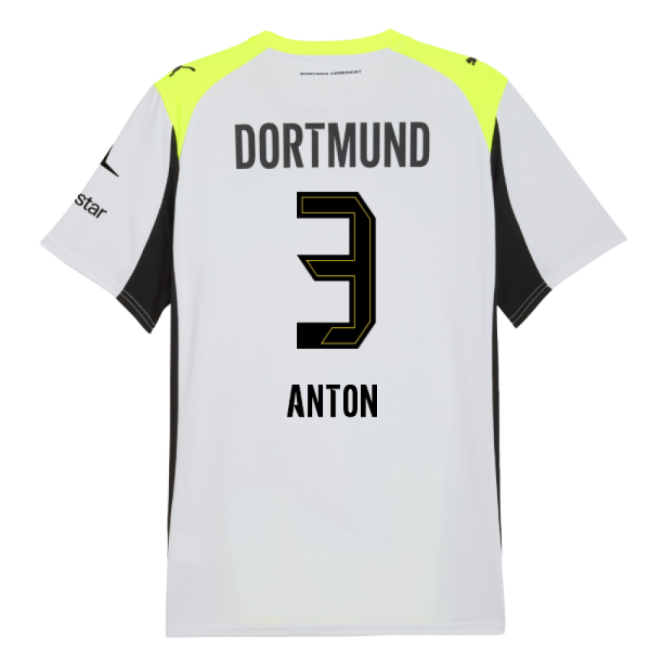 2025-2026 Borussia Dortmund Away Shirt (Anton 3)