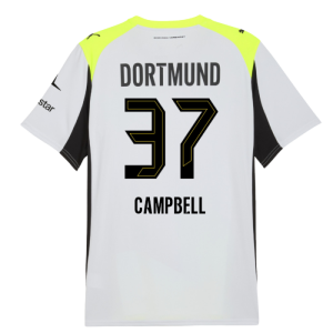 2025-2026 Borussia Dortmund Away Shirt (Campbell 37)