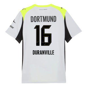 2025-2026 Borussia Dortmund Away Shirt (Duranville 16)