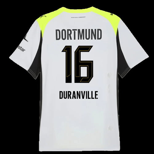 2025-2026 Borussia Dortmund Away Shirt (Duranville 16)