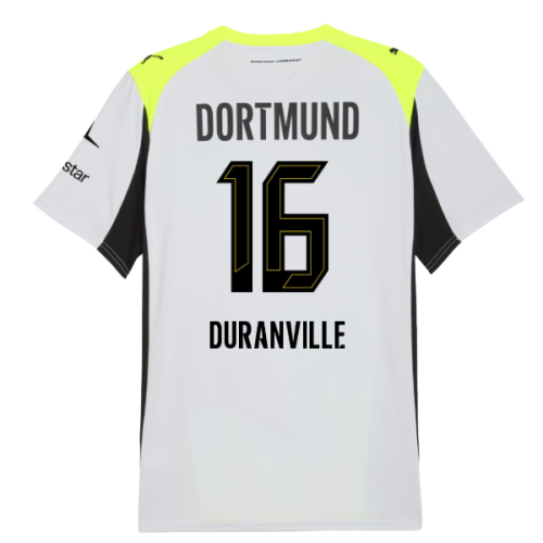 2025-2026 Borussia Dortmund Away Shirt (Duranville 16)