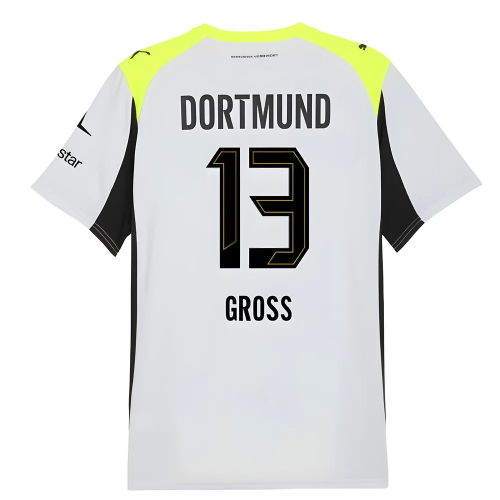 2025-2026 Borussia Dortmund Away Shirt (Gross 13)