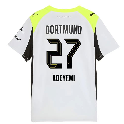 2025-2026 Borussia Dortmund Away Shirt (Kids) (Adeyemi 27)