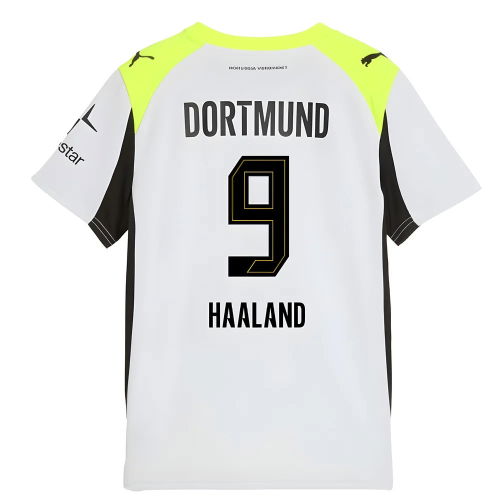 2025-2026 Borussia Dortmund Away Shirt (Kids) (Haaland 9)