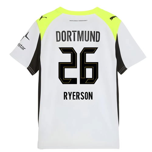 2025-2026 Borussia Dortmund Away Shirt (Kids) (Ryerson 26)