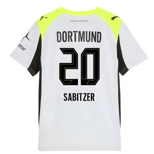 2025-2026 Borussia Dortmund Away Shirt (Kids) (Sabitzer 20)