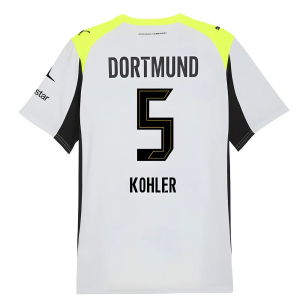 2025-2026 Borussia Dortmund Away Shirt (Kohler 5)