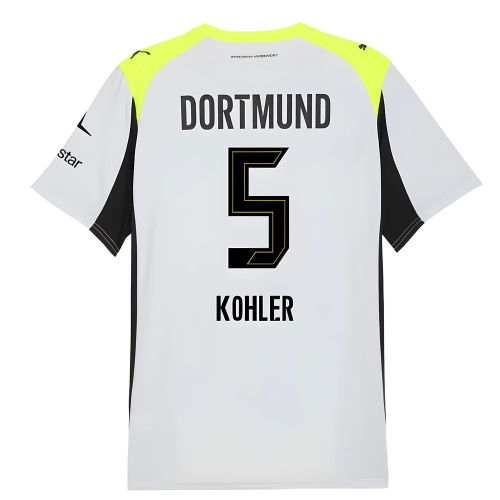 2025-2026 Borussia Dortmund Away Shirt (Kohler 5)
