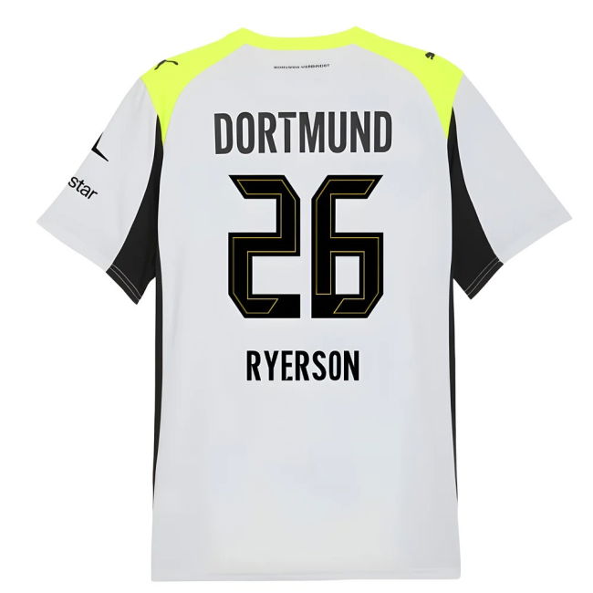 2025-2026 Borussia Dortmund Away Shirt (Ryerson 26)