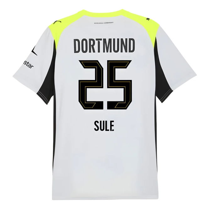 2025-2026 Borussia Dortmund Away Shirt (Sule 25)