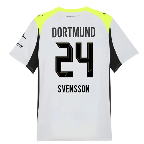 2025-2026 Borussia Dortmund Away Shirt (Svensson 24)