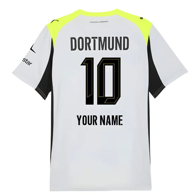 2025-2026 Borussia Dortmund Away Shirt (Your Name)