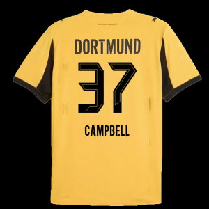 2025-2026 Borussia Dortmund Cup Shirt (Campbell 37)