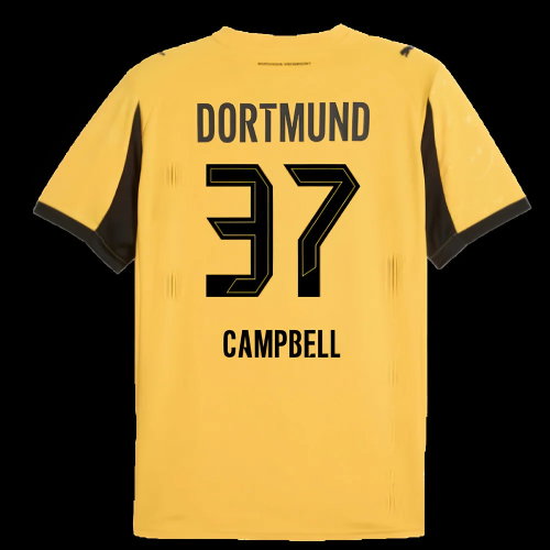 2025-2026 Borussia Dortmund Cup Shirt (Campbell 37)