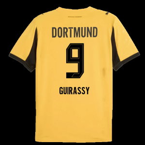 2025-2026 Borussia Dortmund Cup Shirt (Guirassy 9)