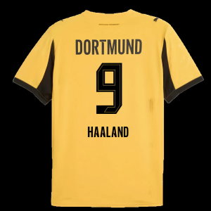 2025-2026 Borussia Dortmund Cup Shirt (Haaland 9)