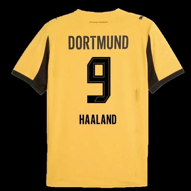 2025-2026 Borussia Dortmund Cup Shirt (Haaland 9)