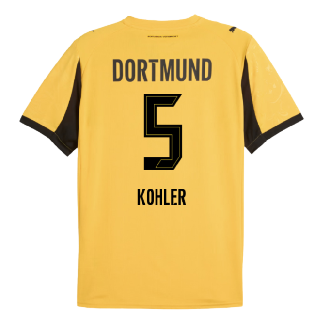 2025-2026 Borussia Dortmund Cup Shirt (Kohler 5)