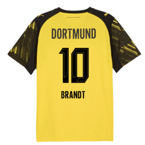2025-2026 Borussia Dortmund Home Shirt (Brandt 10)