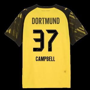 2025-2026 Borussia Dortmund Home Shirt (Campbell 37)