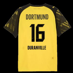 2025-2026 Borussia Dortmund Home Shirt (Duranville 16)