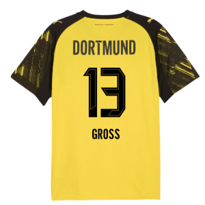 2025-2026 Borussia Dortmund Home Shirt (Gross 13)