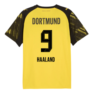 2025-2026 Borussia Dortmund Home Shirt (Haaland 9)