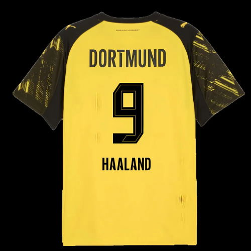 2025-2026 Borussia Dortmund Home Shirt (Haaland 9)
