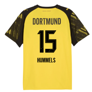 2025-2026 Borussia Dortmund Home Shirt (Hummels 15)