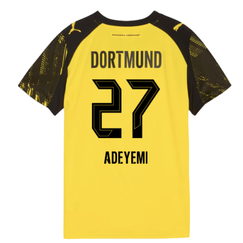 2025-2026 Borussia Dortmund Home Shirt (Kids) (Adeyemi 27)